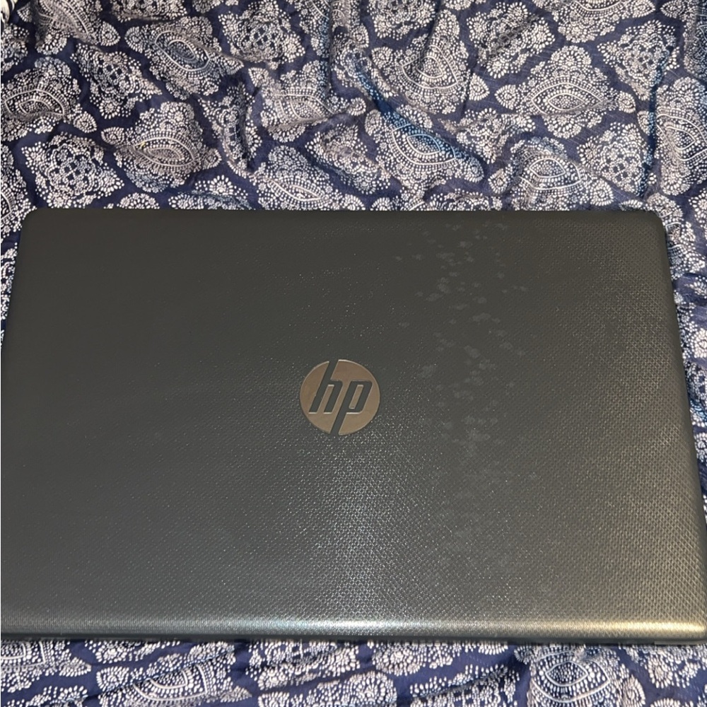 Black HP Laptop